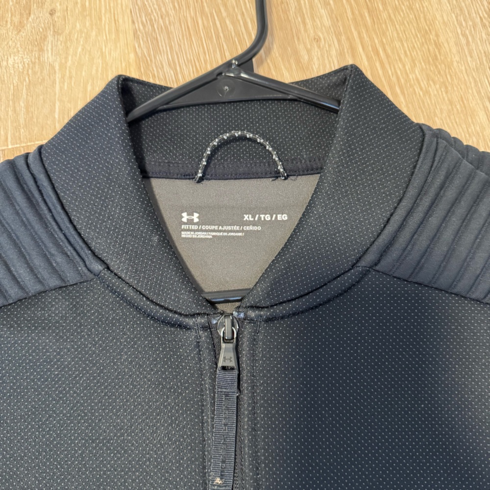 Under Armour black full zip long jacket